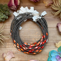Orange Spiny Oyster Choker – 14.5”