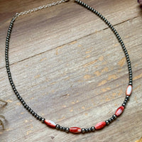 Orange Spiny Oyster Choker – 14.5”