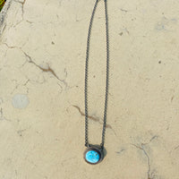 Scott Skeets Round Turquoise Necklace