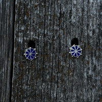 Pino Yunie Dark Lapis Earrings