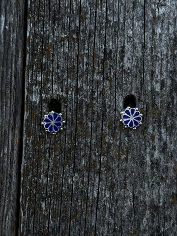 Pino Yunie Dark Lapis Earrings