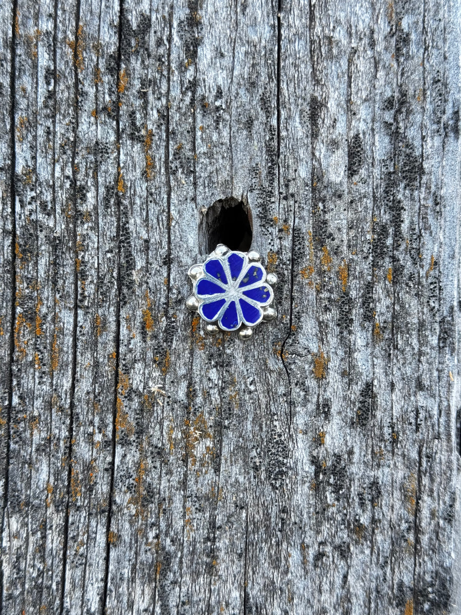 Pino Yunie Dark Lapis Earrings