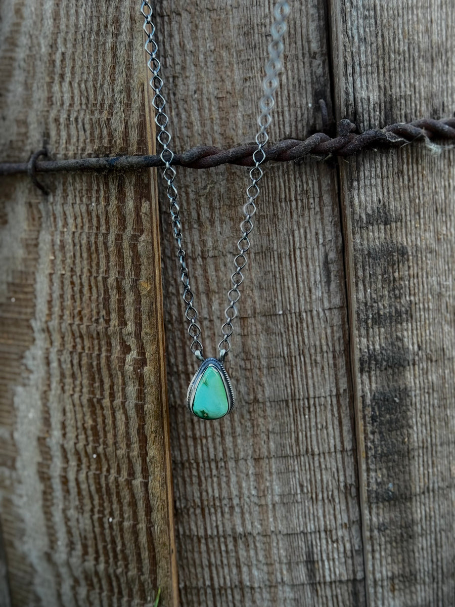 Theresa Largo Sonoran Gold Turquoise Necklace