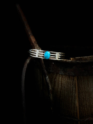 Thomas Yazzie Turquoise Bracelet