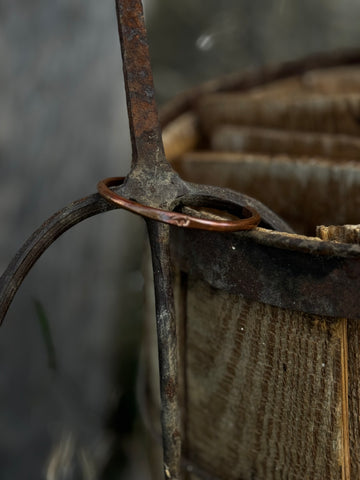 Yolanda Skeets Copper Bracelet