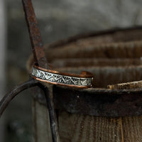 Charlene Little Silver Over Copper Bracelet