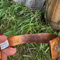Charlene Little Silver Over Copper Bracelet