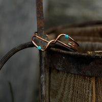 Yolanda Skeets Double Copper Bracelet