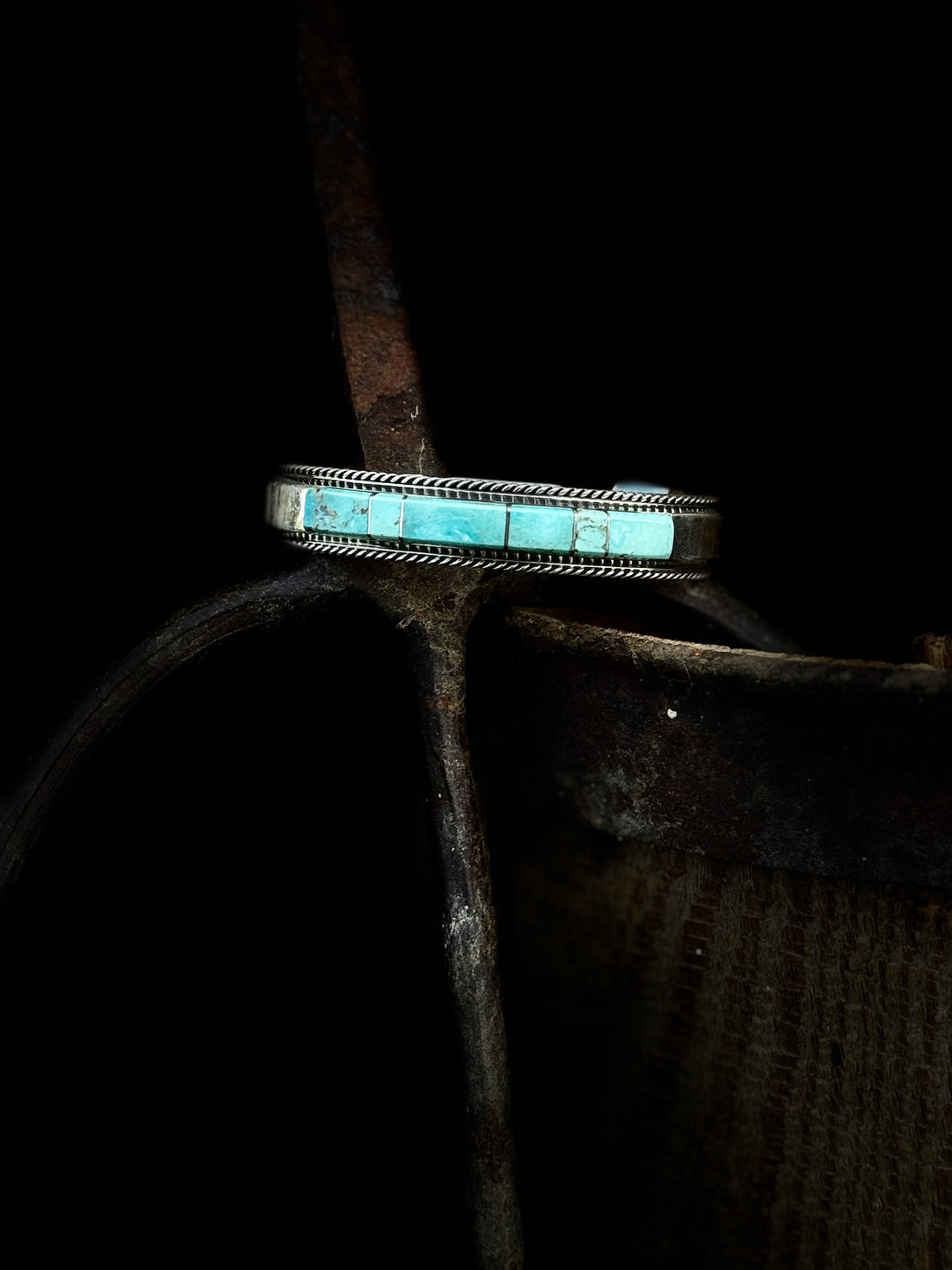 Francis Yazzie Turquoise Bracelet