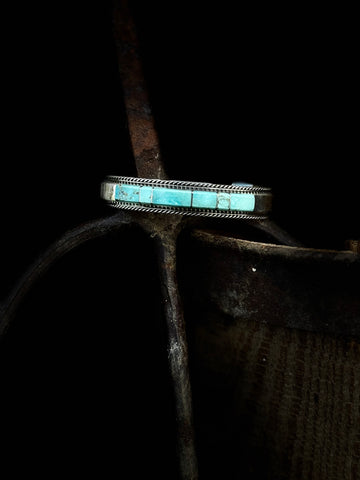 Francis Yazzie Turquoise Bracelet