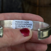 Francis Yazzie Turquoise Bracelet