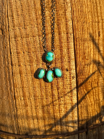 Scott Skeets Sonoran Gold Turquoise Necklace