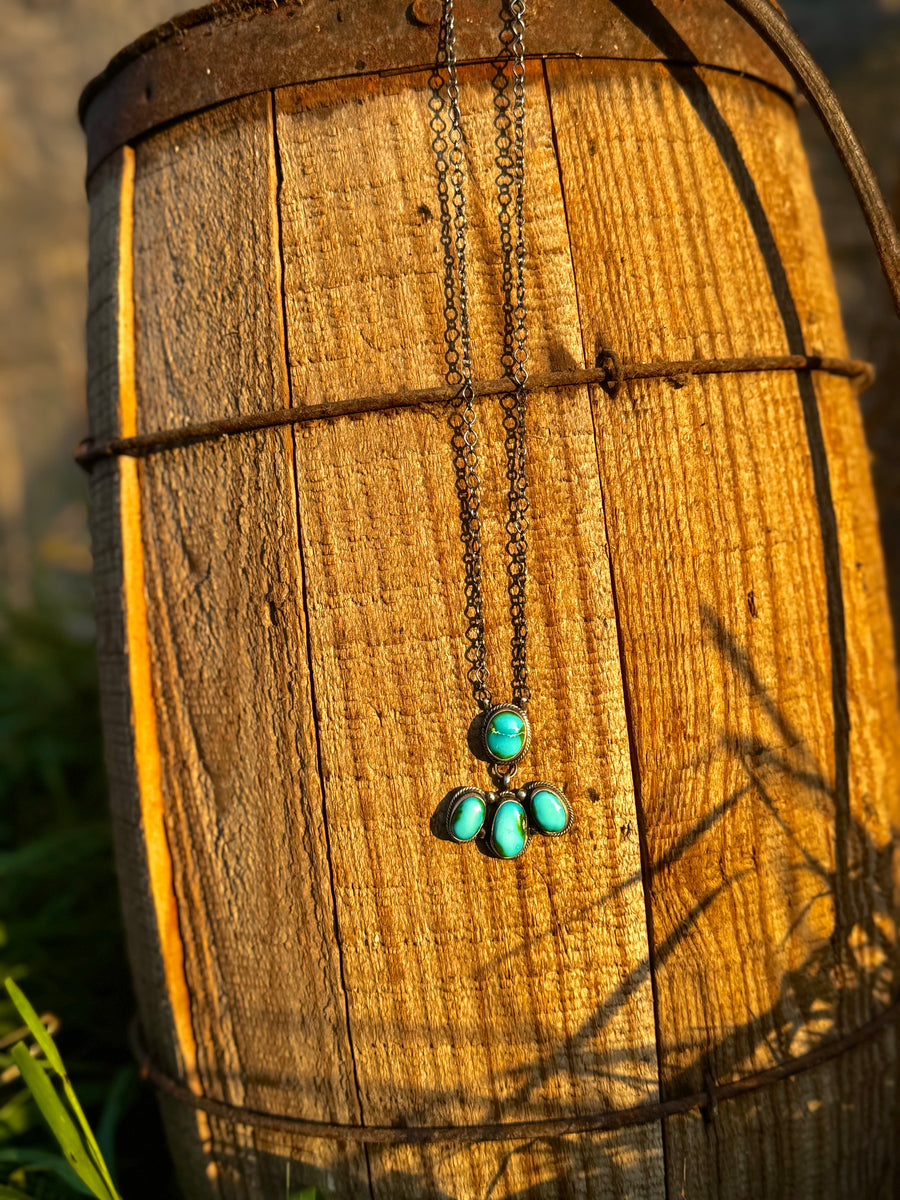 Scott Skeets Sonoran Gold Turquoise Necklace