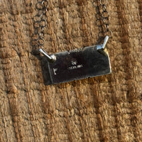 Steve Francisco White Buffalo Bar Necklace