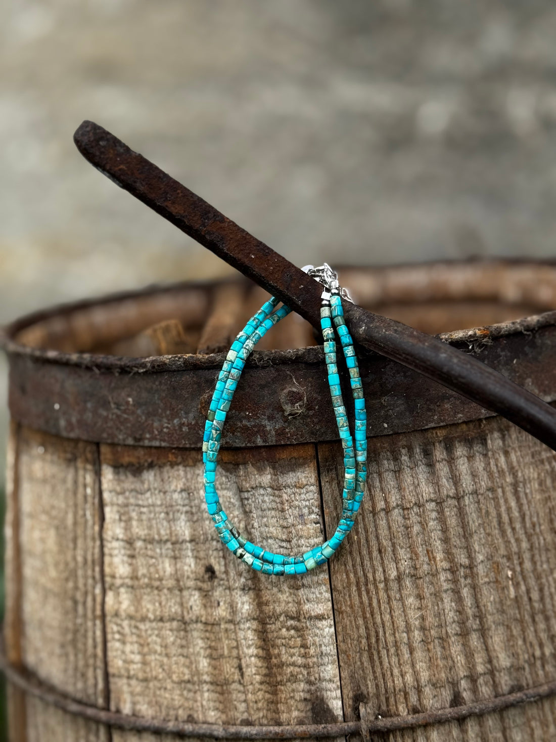Kingman Turquoise Clasp Bracelet