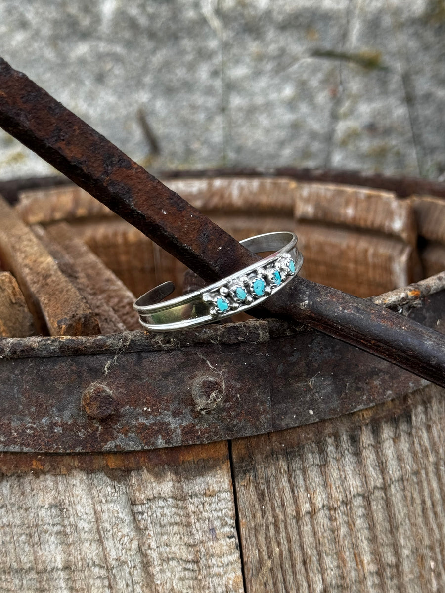 Elvira Cadman Turquoise Baby Bracelet