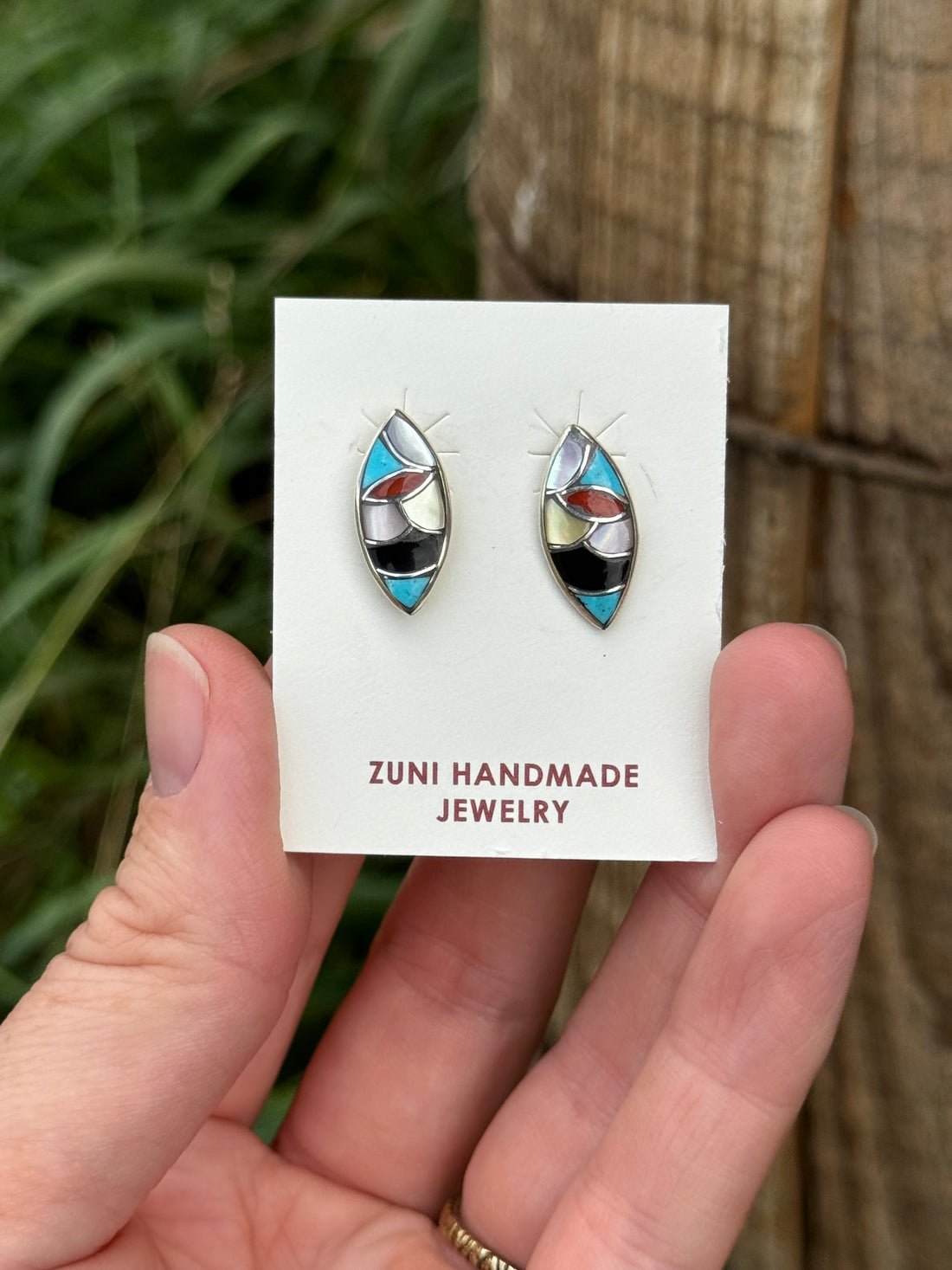 Antionetti Ahiyite Multi Stone Studs
