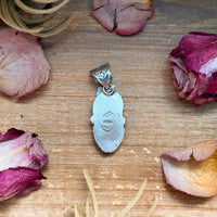 Golden Hills Turquoise Sterling Silver Pendant