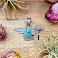 Sterling Silver Thunderbird Pendant