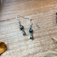 Sterling Silver Mini Blossom Dangle Earrings