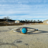 Child’s Sterling Silver Bracelet with Turquoise