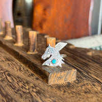 Sonyei Coho Horsehead Ring