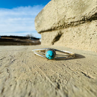 Child’s Sterling Silver Bracelet with Turquoise