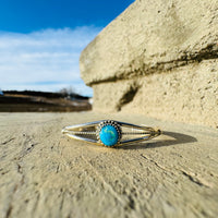 Child’s Sterling Silver Bracelet with Turquoise