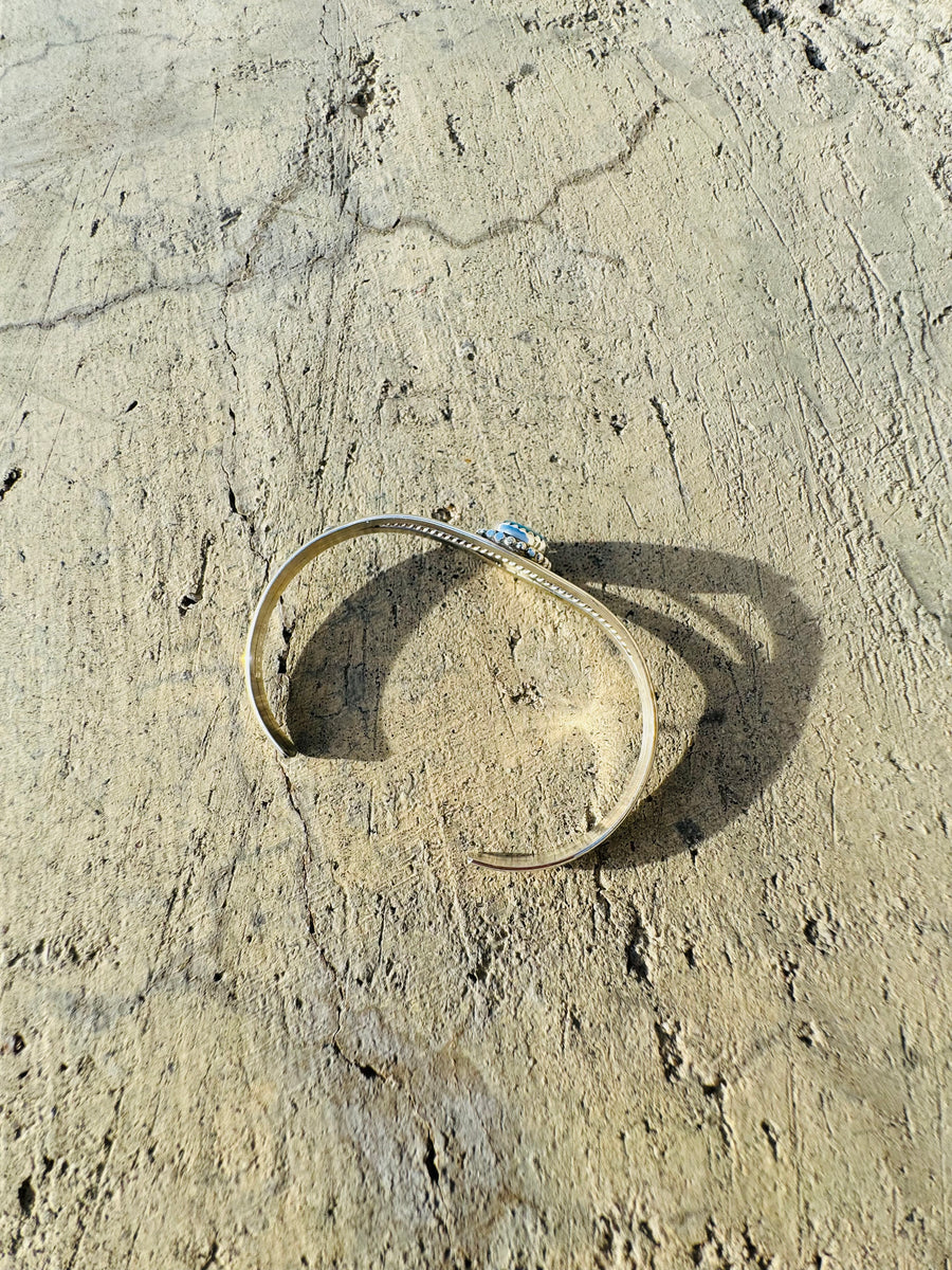 Child’s Sterling Silver Bracelet with Turquoise