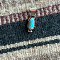 Rena Begay Turquoise Pendant