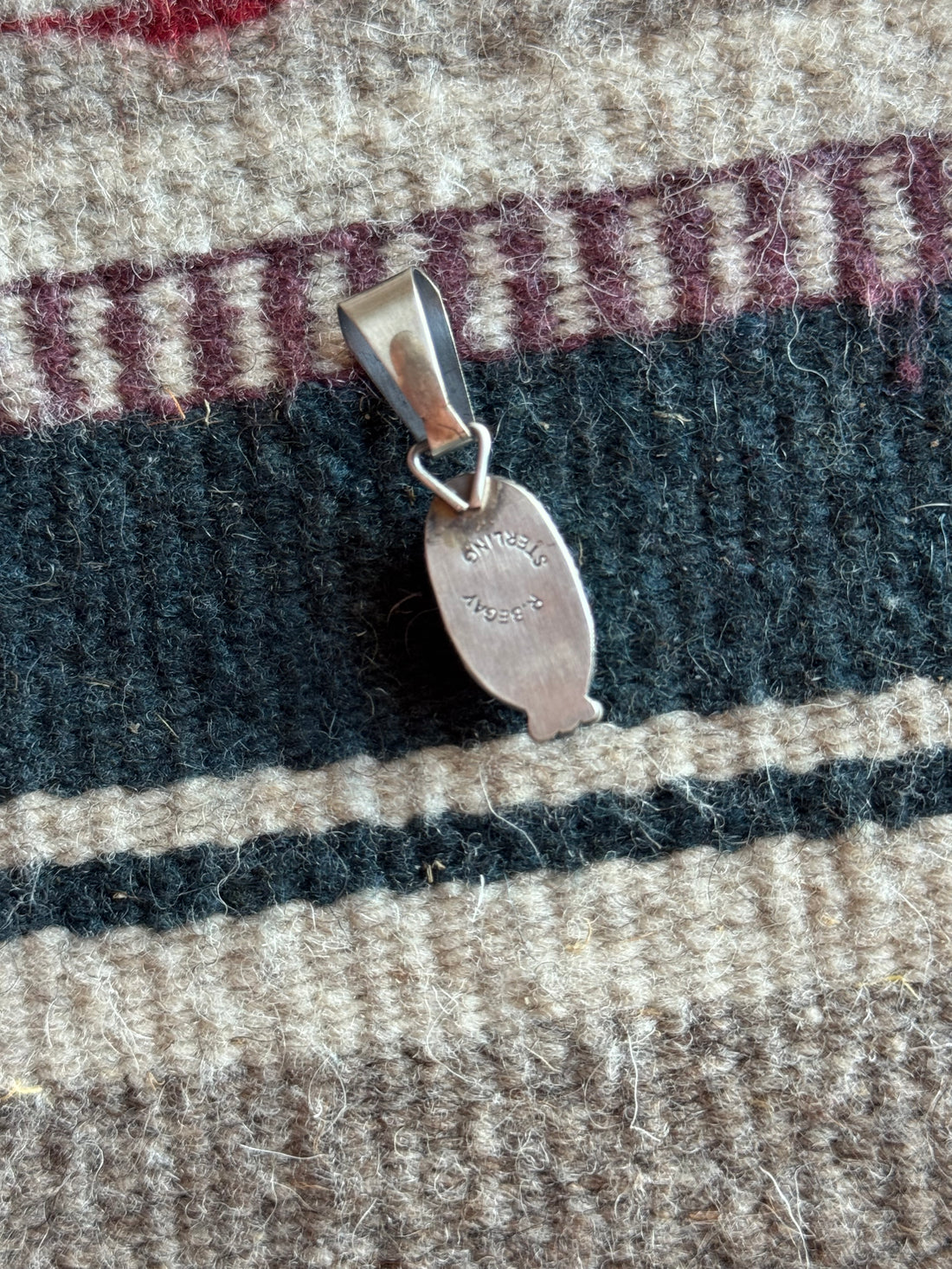 Rena Begay Turquoise Pendant