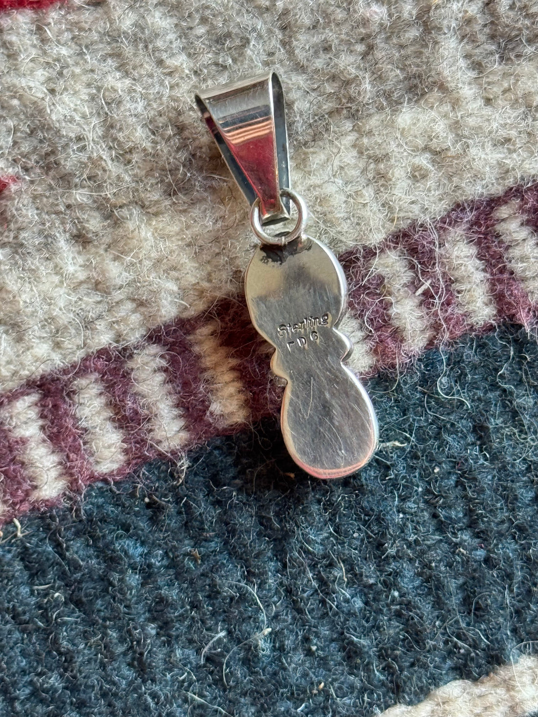 Green Double Stone Pendant