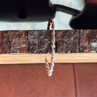 Sterling Silver Twist Bracelet