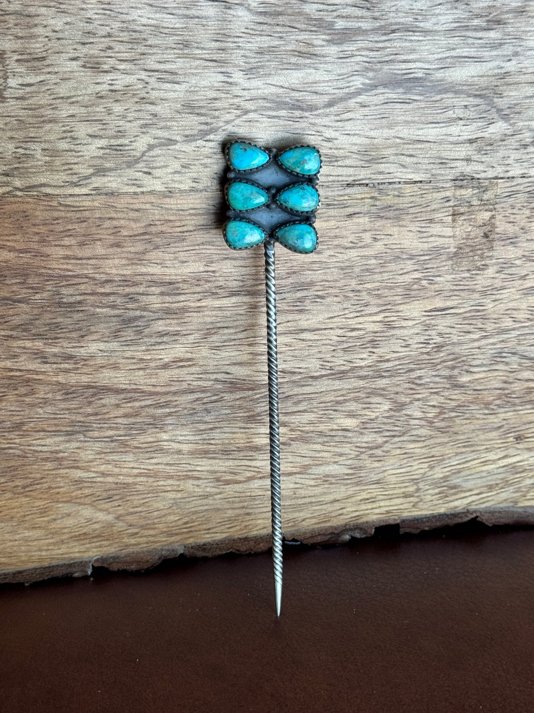 Turquoise and Silver Pick
