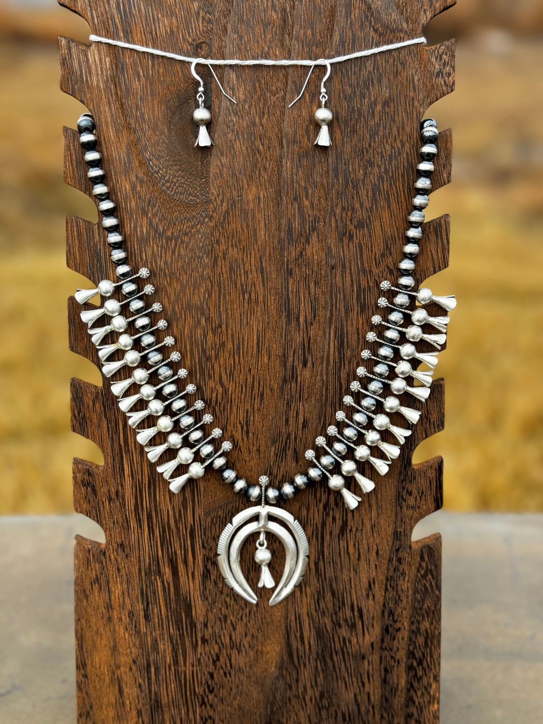 Sterling Silver Squash Blossom