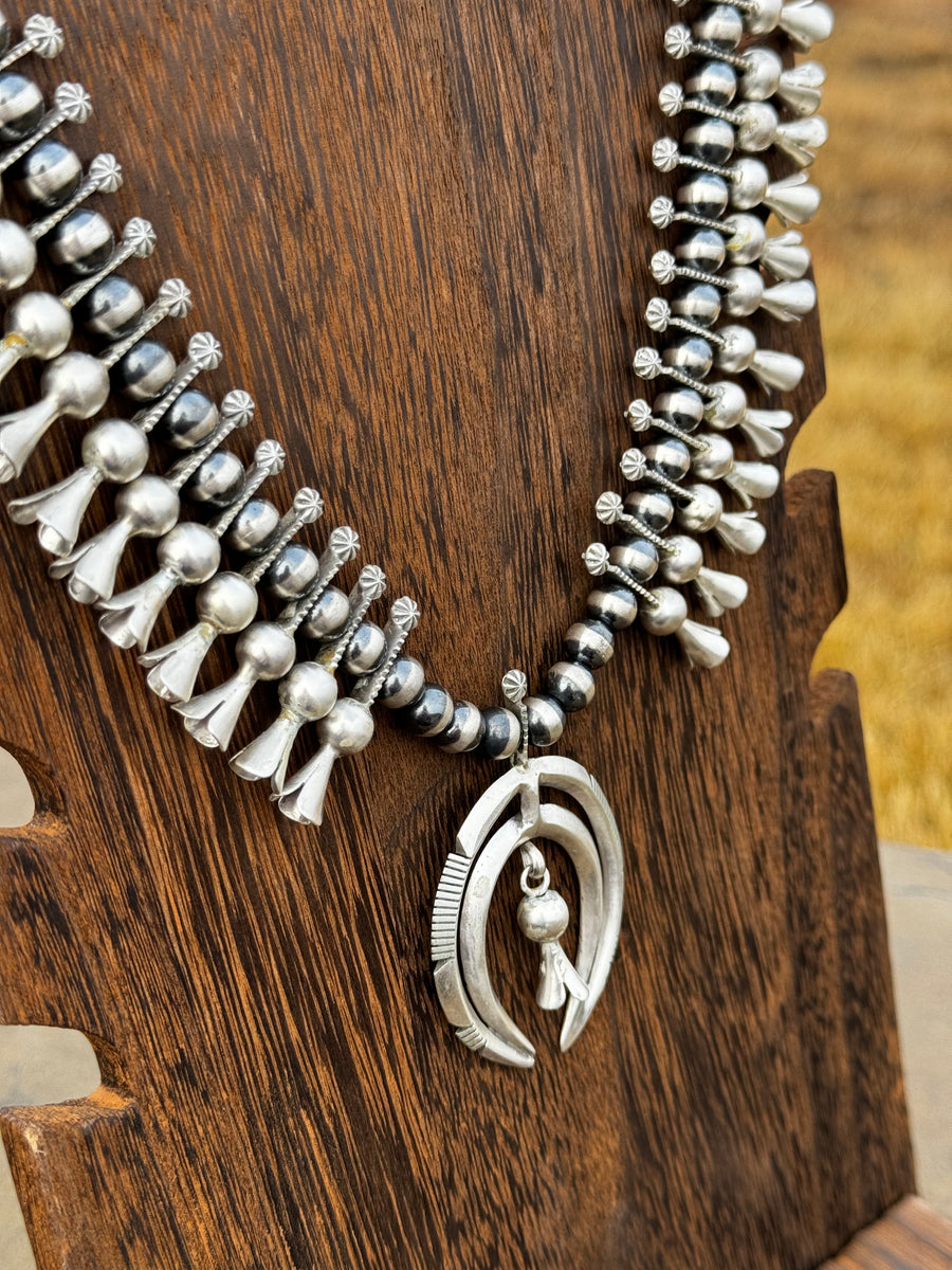 Sterling Silver Squash Blossom