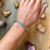 Sterling Silver Heavy-Duty Cuff Bracelet