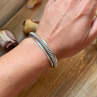 Sterling Silver Heavy-Duty Cuff Bracelet
