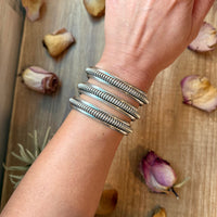 Sterling Silver Heavy-Duty Cuff Bracelet