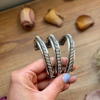 Sterling Silver Heavy-Duty Cuff Bracelet