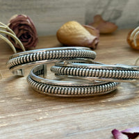 Sterling Silver Heavy-Duty Cuff Bracelet
