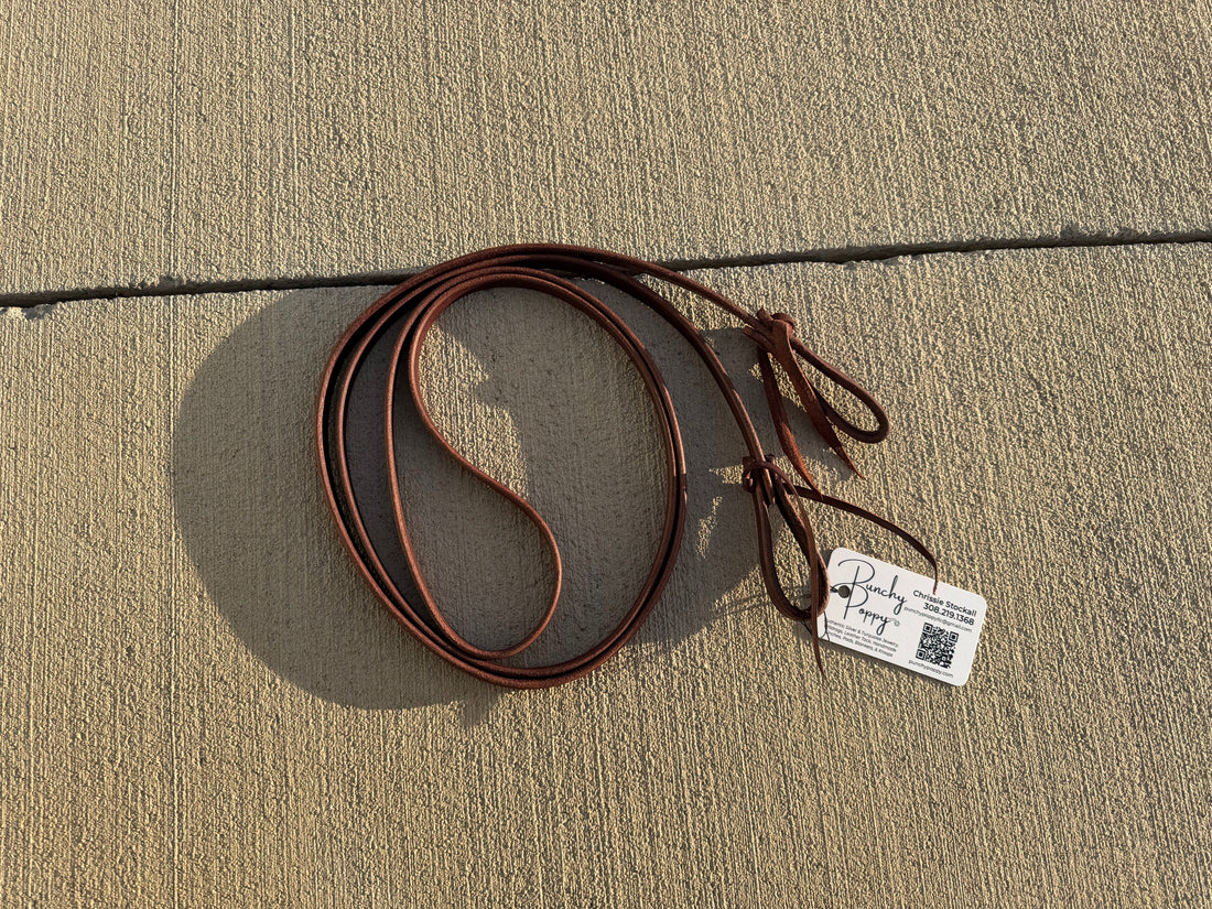 1/2” Latigo Roping Reins