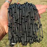 Sterling Silver Pearl & Black Onyx Necklace – 15”