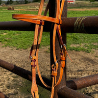 Harness Leather Quick Change Browband Headstall