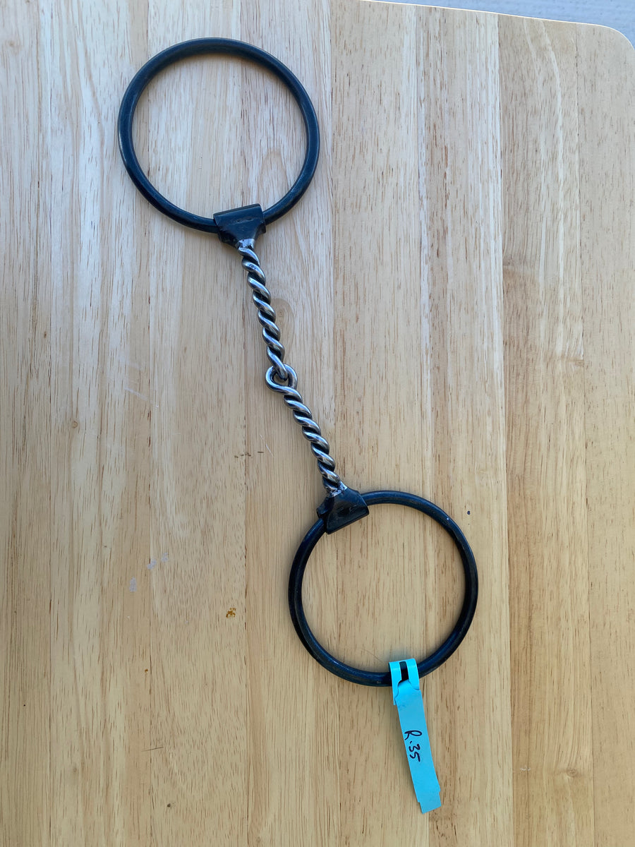 Dutton Two Piece Twisted Snaffle Loose Ring