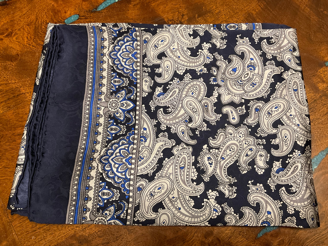 Silk Paisley Jacquard Wildrags