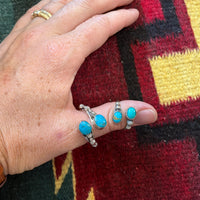 Adjustable Turquoise Wrap Ring