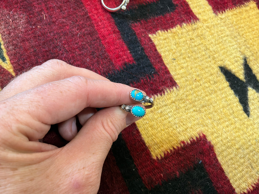 Adjustable Turquoise Wrap Ring