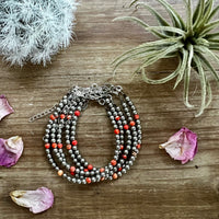 Little bit of orange bracelet