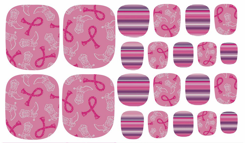 Kickin’ Cancer Nail Strips